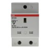 ABB 13A Grey 1 Gang DIN Rail Mount Plug Socket Type G British Indoor IP20 250V 2CSM259343R0721 M1363