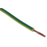 RS PRO H07Z-K Series Green Yellow 1.5 mm² Hook Up Wire 750V 100m Cross Linked 836-0808