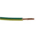 RS PRO H07Z-K Series Green Yellow 1.5 mm² Hook Up Wire 750V 100m Cross Linked 836-0808