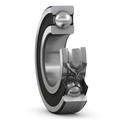 SKF Single Row Deep Groove Ball Bearing 95 mm ID, 200 mm OD, 45 mm Race Width, Shielded, Sheet Metal Cage 6319-2Z/C3