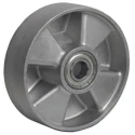 LAG Grey Aluminium Trolley Wheel, 200 kg Load Capacity 110mm Diameter 30mm Width 39018CC
