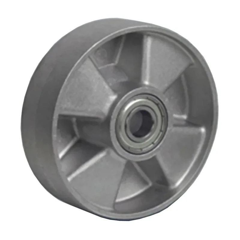 LAG Grey Aluminium Trolley Wheel, 200 kg Load Capacity 110mm Diameter 30mm Width 39018CC