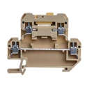 Weidmüller SAK Series Disconnect Terminal Block Beige, 2-Level, Screw Termination, 400V, 10A Current 0687460000