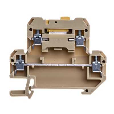 Weidmüller SAK Series Disconnect Terminal Block Beige, 2-Level, Screw Termination, 400V, 10A Current 0687460000