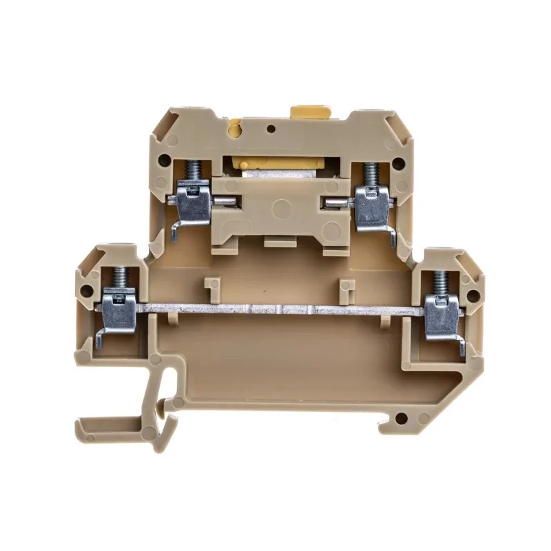Weidmüller SAK Series Disconnect Terminal Block Beige, 2-Level, Screw Termination, 400V, 10A Current 0687460000