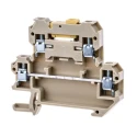 Weidmüller SAK Series Disconnect Terminal Block Beige, 2-Level, Screw Termination, 400V, 10A Current 0687460000