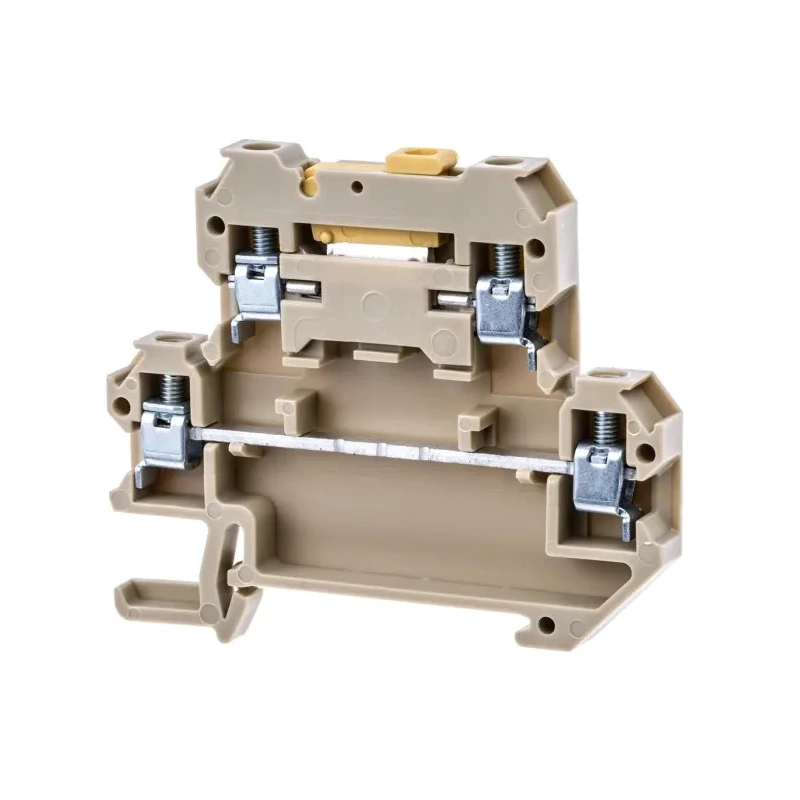 Weidmüller SAK Series Disconnect Terminal Block Beige, 2-Level, Screw Termination, 400V, 10A Current 0687460000