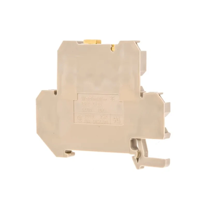 Weidmüller SAK Series Disconnect Terminal Block Beige, 2-Level, Screw Termination, 400V, 10A Current 0687460000