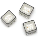 Broadcom 2.1 V RGB LED PLCC 6 Surface Mount 3-LED Multicolor Indicator ASMT-YTB7-0AA02