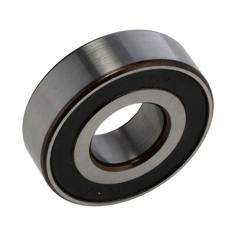 SKF Single Row Angular Contact Ball Bearing 17 mm ID, 40 mm OD, 12 mm Race Width, Non-Metallic Cage, Sealed 7203 BE-2RZP