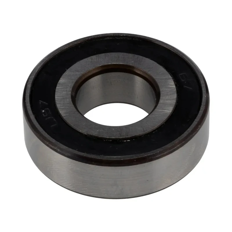 SKF Single Row Angular Contact Ball Bearing 17 mm ID, 40 mm OD, 12 mm Race Width, Non-Metallic Cage, Sealed 7203 BE-2RZP