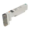 SMC Pneumatic Solenoid Valve 24V DC, Base Mount, 5 Ports, Die Cast Zinc Body, Operating Pressure 0.1-0.7MPa, Model VQ1000