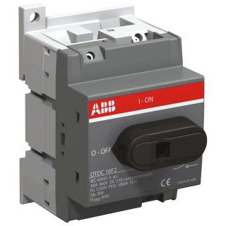 ABB 2-Pole Surface Isolator Switch IP20, 25A Current, 75 kW Switching Power OTDC25F2 1SCA121455R1001