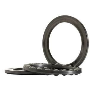 SKF Thrust Ball Bearing 45 mm ID, 73 mm OD, 20 mm Width, Sheet Metal Cage, Steel Balls 51209