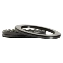 SKF Thrust Ball Bearing 45 mm ID, 73 mm OD, 20 mm Width, Sheet Metal Cage, Steel Balls 51209