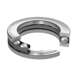 SKF Thrust Ball Bearing 75 mm Inside Diameter 110 mm Outside Diameter 27 mm Race Width Open Type 1 Row CN Clearance 51215