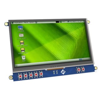 4D Systems LCD Colour Display Touch Screen 7 in 800 x 480 pixel 4DCAPE-70T
