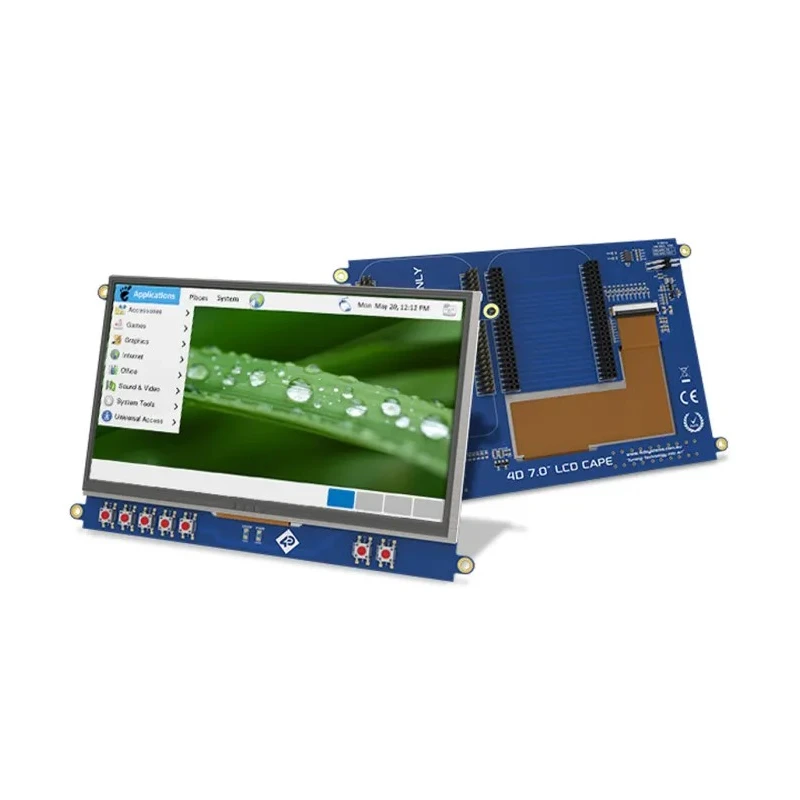 4D Systems LCD Colour Display Touch Screen 7 in 800 x 480 pixel 4DCAPE-70T