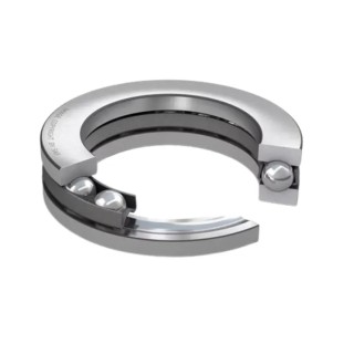 SKF Thrust Ball Bearing 110 mm Inside Diameter 160 mm Outside Diameter 1 Row Open Type 2400 rpm 51222