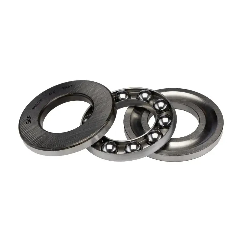 SKF 1 Row Thrust Ball Bearing 40 mm ID, 78 mm OD, 26 mm Race Width, Sheet Metal Cage, Steel Balls 51308