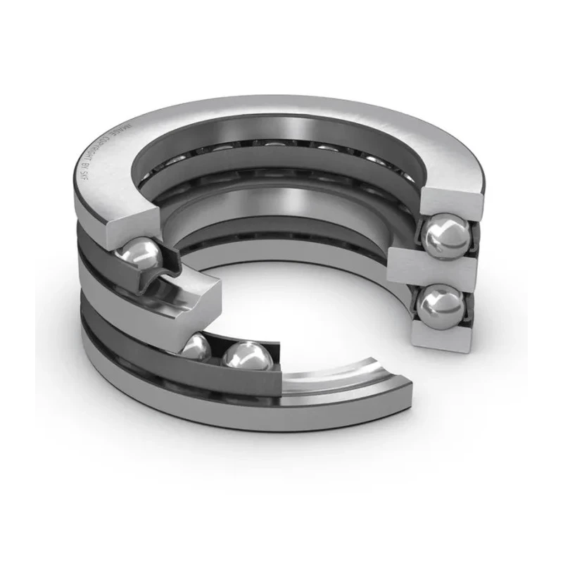 SKF Thrust Ball Bearing 40 mm ID, 78 mm OD, 39 mm Race Width, Sheet Metal Cage, Model 52210