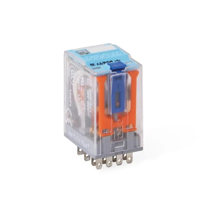 Turck Power Relay 24V dc Coil 5A Switching Current 4PDT Plug-In Terminal C9-A41FX/024VDC