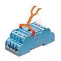 Turck 14 Way 250V DIN Rail Relay Socket with Screw Terminals for C4-X20, C4-R30, C4-A40, C4-T31 Series Relays S4-J
