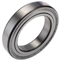 SKF Single Row Deep Groove Ball Bearing 65 mm ID, 100 mm OD, 18 mm Width, Double Shielded Sheet Metal Cage 6013-2Z/C3