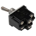 Honeywell Technologies Toggle Switch Panel Mount, On-On, DPDT, Screw Terminal, 277 V AC 2TL1-3