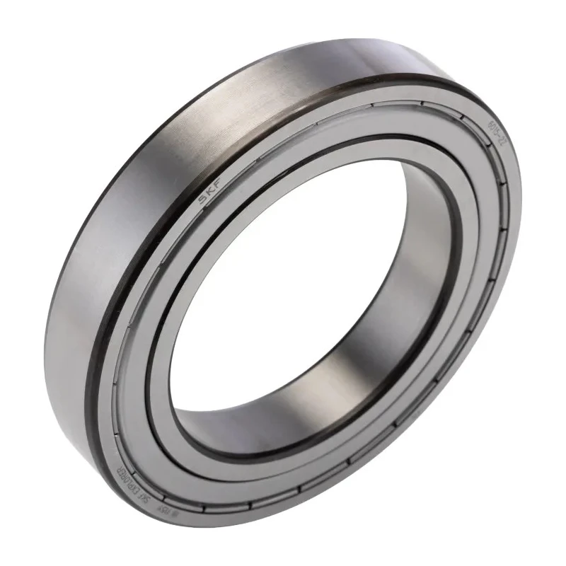 SKF Single Row Deep Groove Ball Bearing 75 mm ID 115 mm OD 20 mm Width Steel Balls Sheet Metal Cage Double Shielded 6015-2Z
