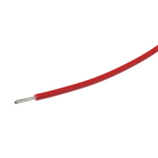 Alpha Wire Hook Up Wire PVC Series Red 2.1 mm² 14 AWG Tinned Copper Single Core 30 m 600V 105°C 3079 RD005