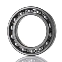 SKF Single Row Deep Groove Ball Bearing 90 mm ID, 140 mm OD, 24 mm Race Width, Open End 6018