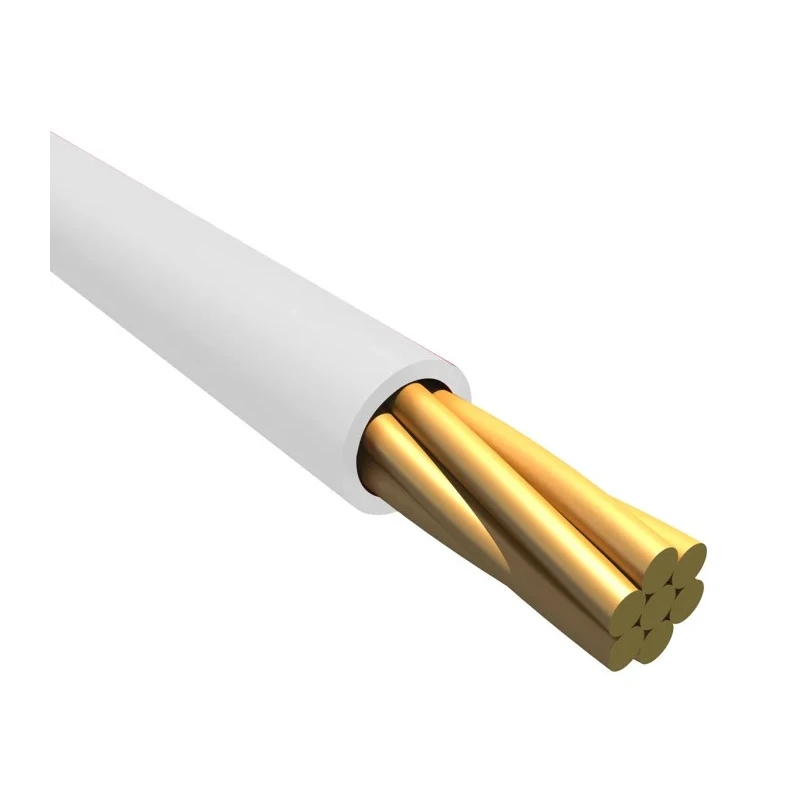 Alpha Wire Hookup Wire PVC Series White 600V, 0.13 mm², 26 AWG, 7/0.16 mm Strands, 30 m 1853 WH005
