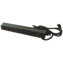 Wiremold 15A 120V 8 Gang Extension Lead with 4.6m Cord, NEMA 5-15R, RCD Protected 836-1331