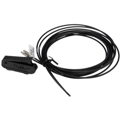 SICK Fibre Optic Sensor Plastic, Glass Fibre Optic Type, Red LED Light Source, Copper Zinc Alloy Housing, 2m Cable LL3-TB02