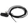 SICK Fibre Optic Sensor Plastic, Glass Fibre Optic Type, Red LED Light Source, Copper Zinc Alloy Housing, 2m Cable LL3-TB02