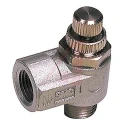 SMC AS Series Threaded Flow Controller Speed Controller Maximum Pressure 1 Mpa AS3200-N03-S