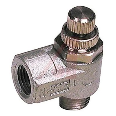 SMC AS Series Threaded Flow Controller Speed Controller Maximum Pressure 1 Mpa AS3200-N03-S