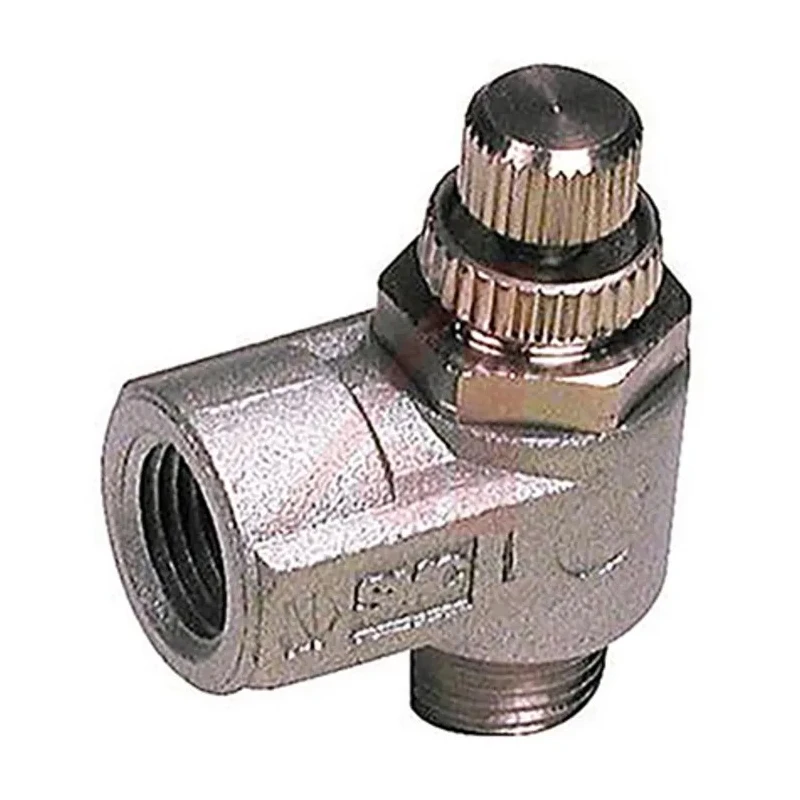 SMC AS Series Threaded Flow Controller Speed Controller Maximum Pressure 1 Mpa AS3200-N03-S