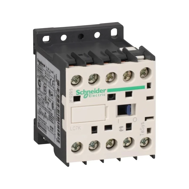 Schneider Electric LC7K Contactor, 230V AC Coil, 3-Pole, 6 A, 3 kW 230V AC, 3 NO, 690V AC LC7K0601M7