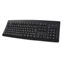 Ceratech Wired USB, PS2 Standard Keyboard, AZERTY Layout, Black KYBAC260UP-BKFR