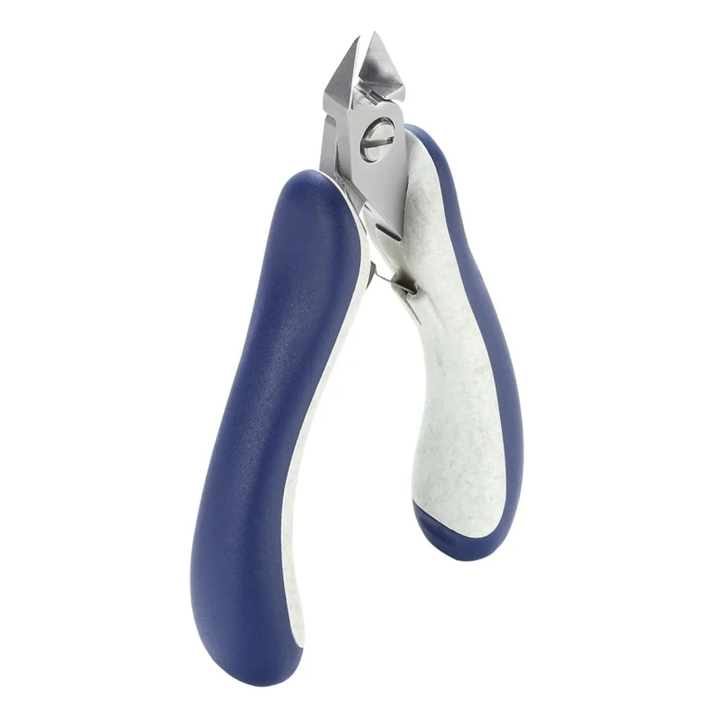 ideal-tek Flush ESD Safe Side Cutter Steel Jaw 4.9mm Width 125mm Length E5351.CRBG