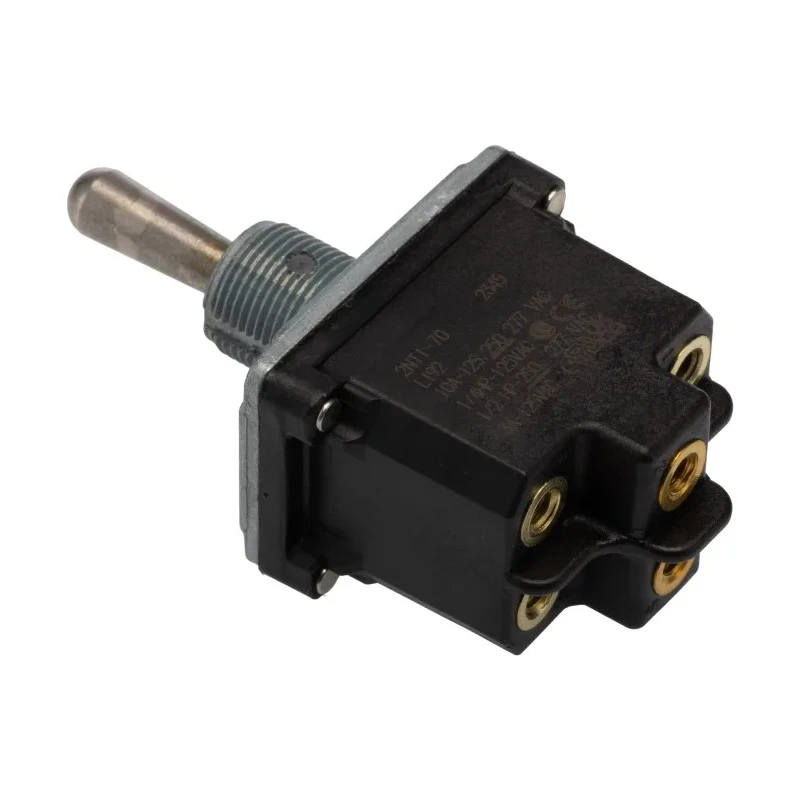 Honeywell Technologies Toggle Switch Panel Mount DPDT On-On-On Screw Terminal 18A 277V AC 2NT1-70
