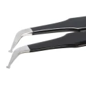 ideal-tek 115mm Stainless Steel Bent ESD Safe Tweezer SM103.SANE1