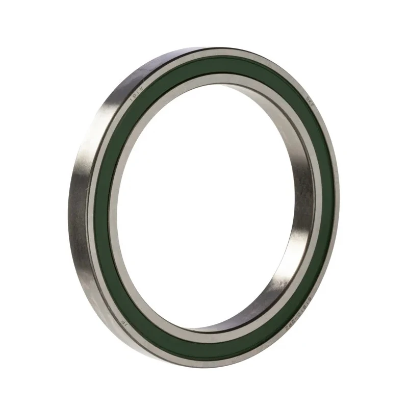 SKF Single Row Deep Groove Ball Bearing 50 mm Inside Diameter 65 mm Outside Diameter 7 mm Race Width Sealed Cage 61810-2RZ