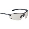 Bolle Safety SILIUM+ Safety Glasses Anti-Scratch Anti-Fog Brown Black Polycarbonate Lens Thermoplastic Rubber SILPCSP