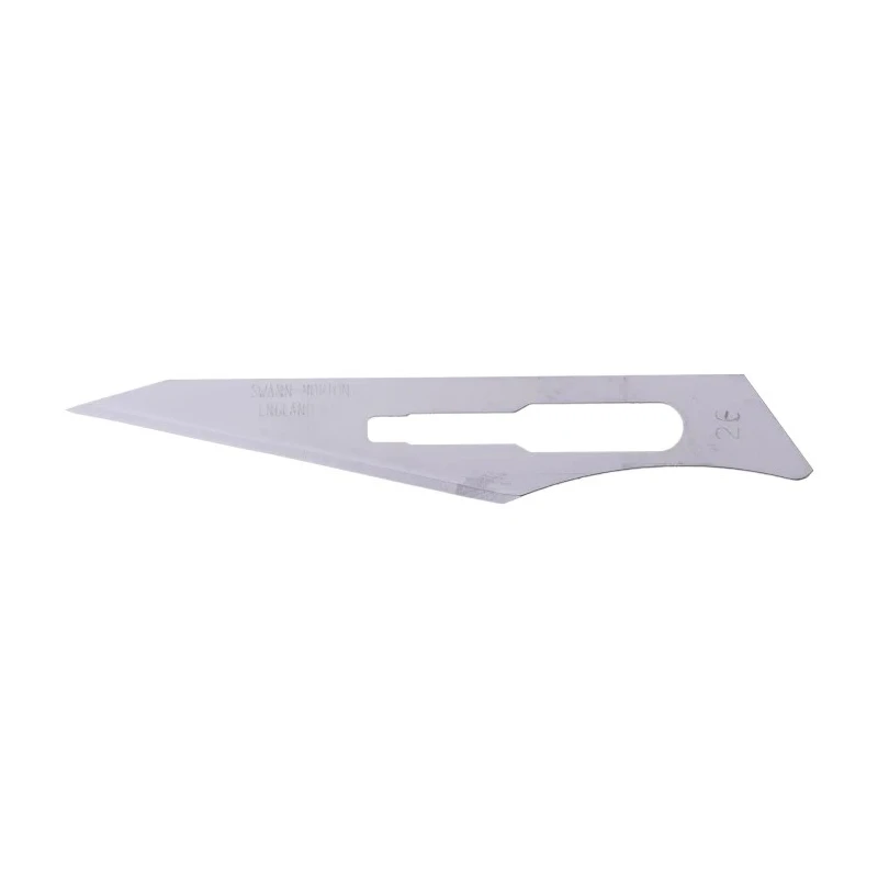 RS PRO Carbon Steel Scalpel Blade No.26, 100 Pieces Package 1113