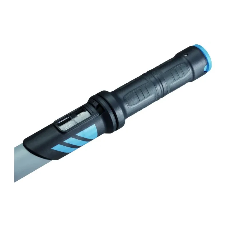 Gedore Click Torque Wrench 40 To 200 Nm, 1/2 in Square Drive, Satin Chrome, 514.5mm Length 2641240