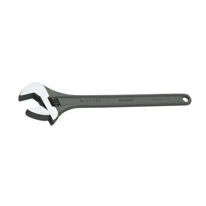 Gedore Adjustable Spanner 53 mm Jaw Capacity 455mm Length Vanadium Steel Phosphate Finish 6368510