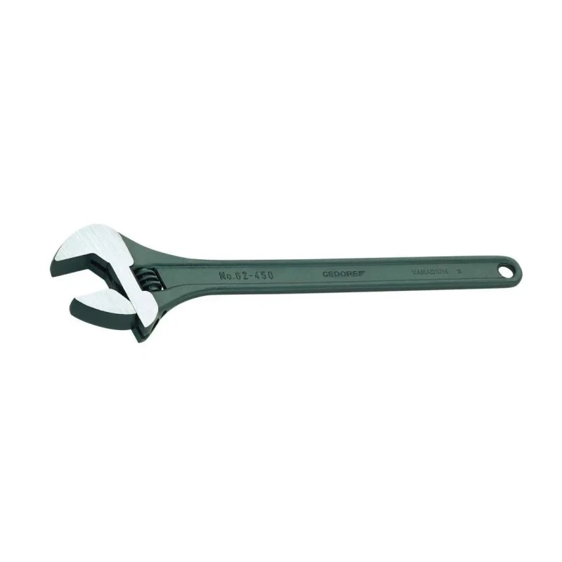 Gedore Adjustable Spanner 53 mm Jaw Capacity 455mm Length Vanadium Steel Phosphate Finish 6368510